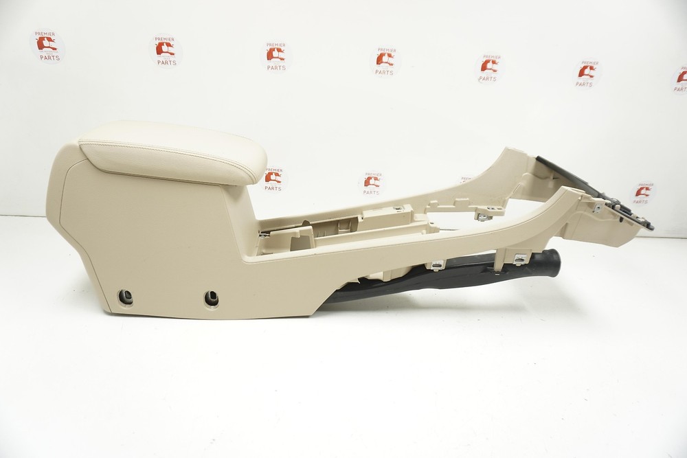 2012-2015 Volkswagen Passat Front Center Floor Console Arm Rest Beige Used Oem