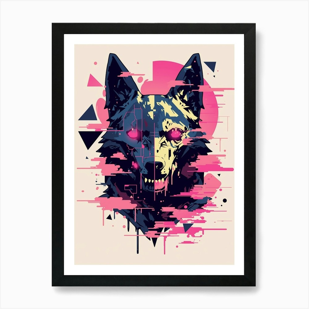 Wolf Art Art Print Framed Wall Art Poster Canvas Print Picture