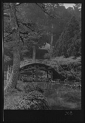 Travel views,gardens,bridges,nitrates,Japan,Korea,Arnold Genthe,1908 1