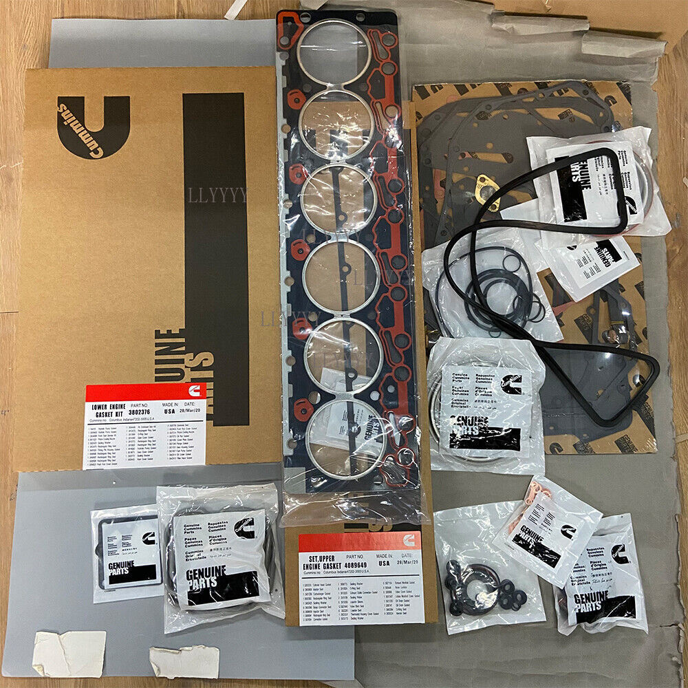 For Cummins Complete Upper and Lower Gasket Kit For Dodge 5.9L 12 Valve 6BT 6BTA