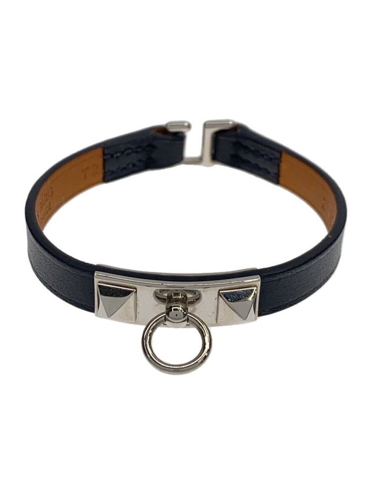 Hermes Black Leather Bracelet for Women Model 2722