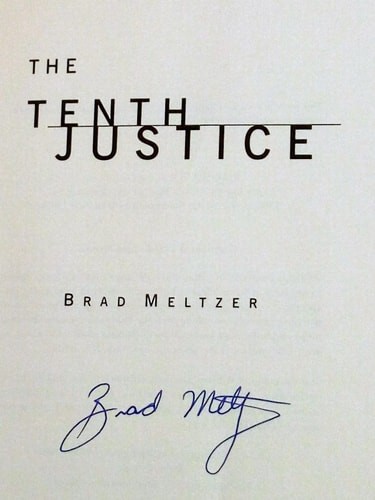 The Tenth Justice by Meltzer, Brad, Acceptable Book