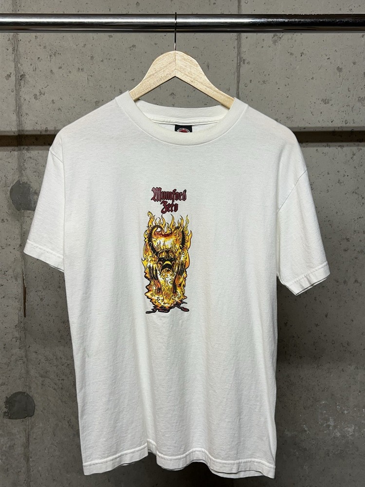 Vintage 1990s Zero Skateboards T-Shirt Matt Mumford Men's Medium 19.5x27.5