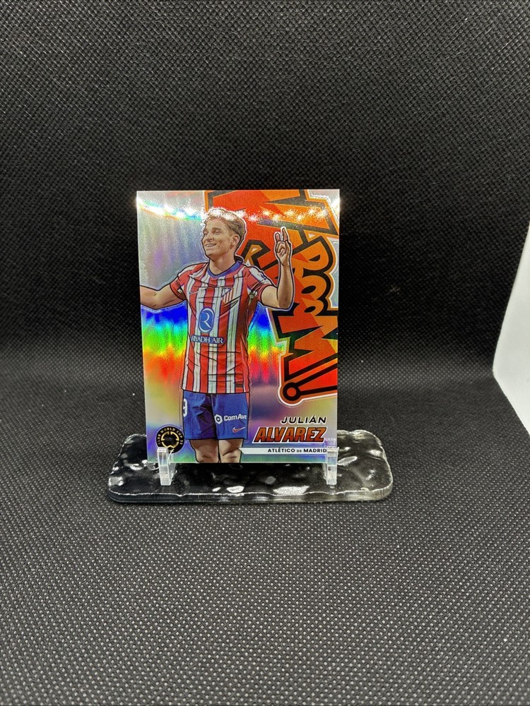 2025 Prizm Panini Julian Alvarez Kaboom SSP CASE HIT CLEAN GRADE