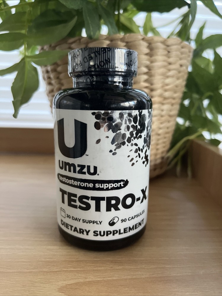 UMZU TESTRO-X - Testosterone Booster 90 Capsules BB 9/25