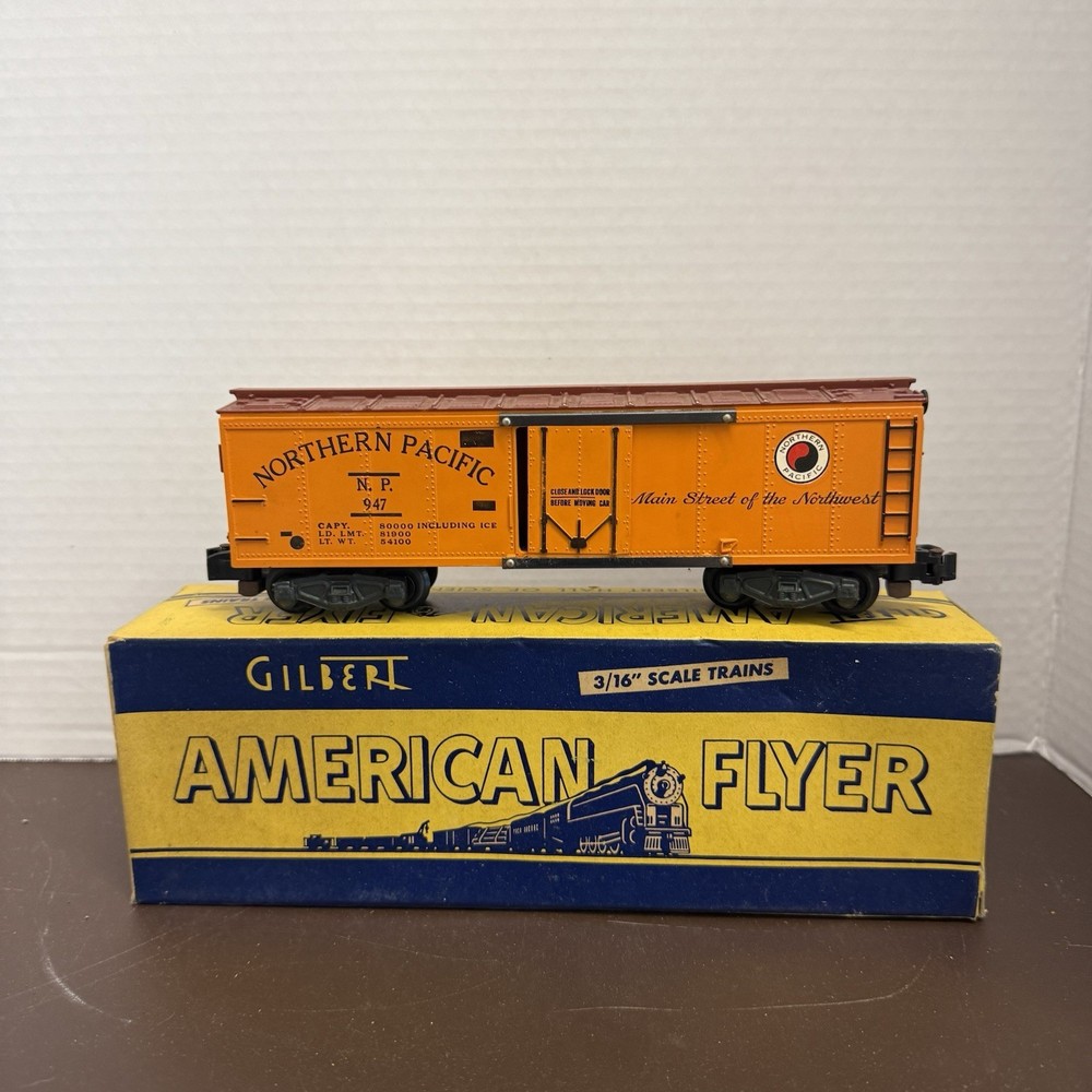 American Flyer S Gauge #947 Northern Pacific Reefer