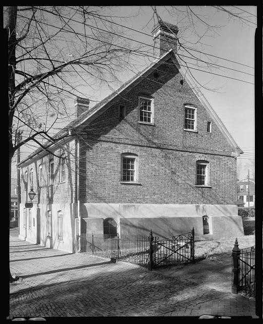 Photo:Winston-Salem North Carolina Salem College 1938 Brick Building