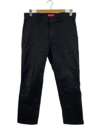 Supreme Bottom 32 Cotton Black work pants
