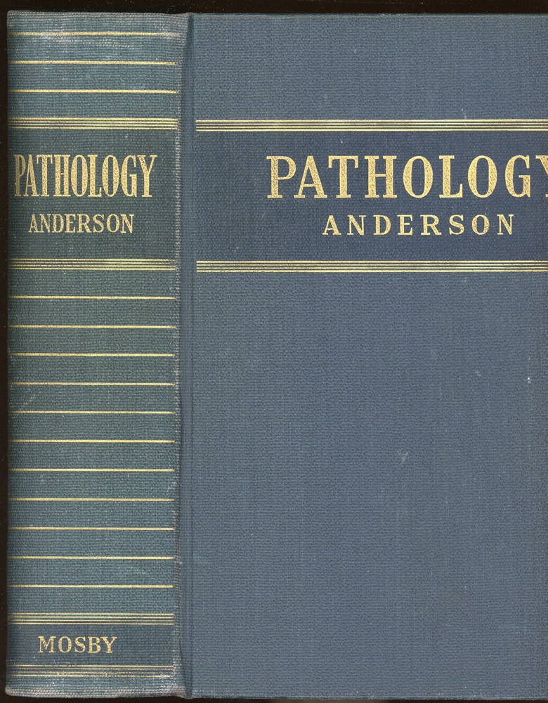 vintage Medical: PATHOLOGY by Anderson. 1949. Reprint of 1948 1st edition.