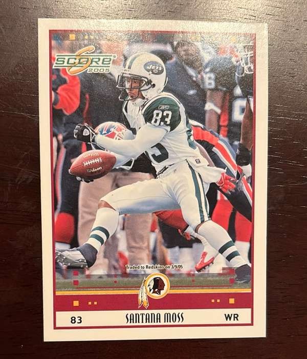 2005 Score #199 Santana Moss