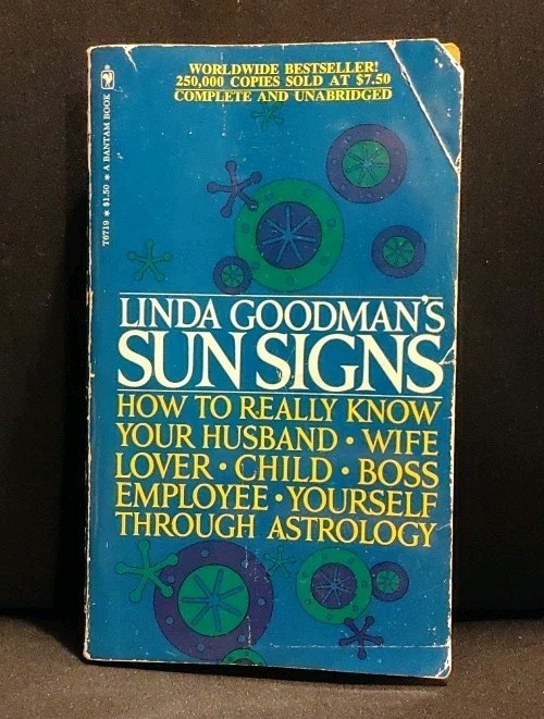 Linda Goodman's Sun Signs Mass Market Paperback Linda Goodman 1974 astrology