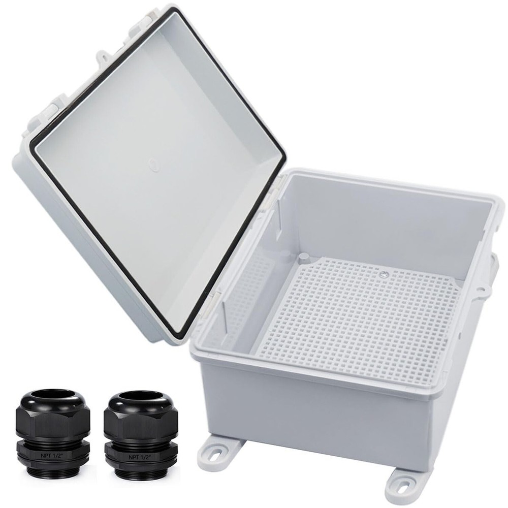Waterproof Outdoor Electrical Box Junction Box Weatherproof IP67 ABS Plastic ...-image