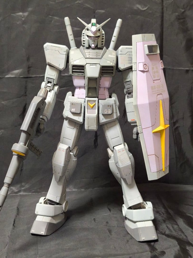 Mega size 1/48 RX-78-3 G3 Gundam painted finished product big size #157dd5