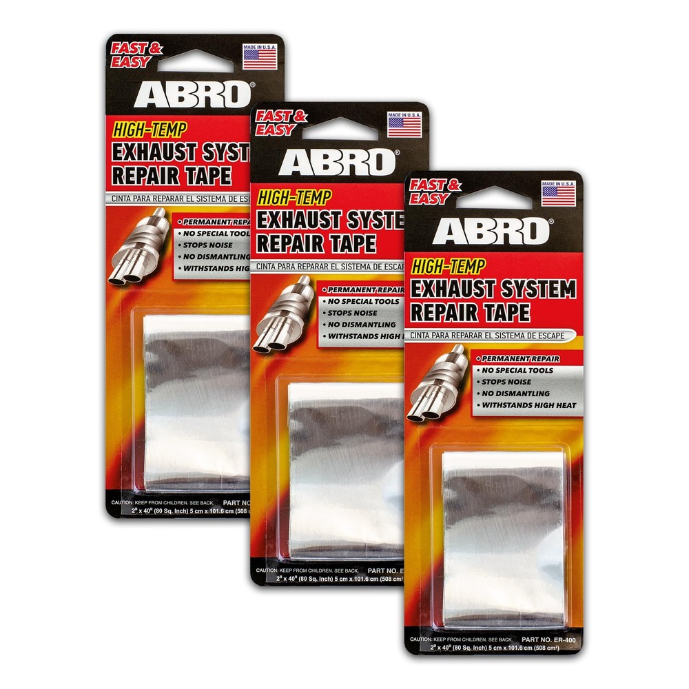 High Temp Aluminum Exhaust Tape Muffler Repair Kit for Leaks