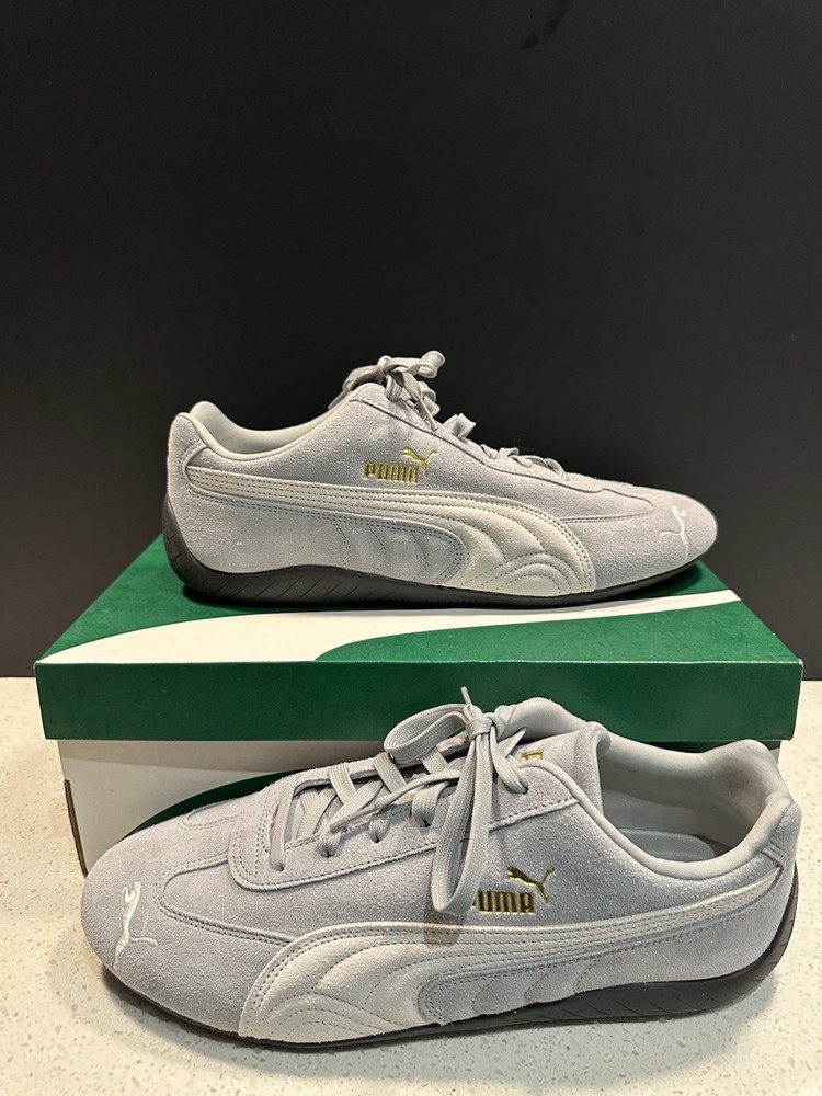 Size 10.5 Puma Speedcat OG Cool Mid Grey 398846-05 Mens Sneakers
