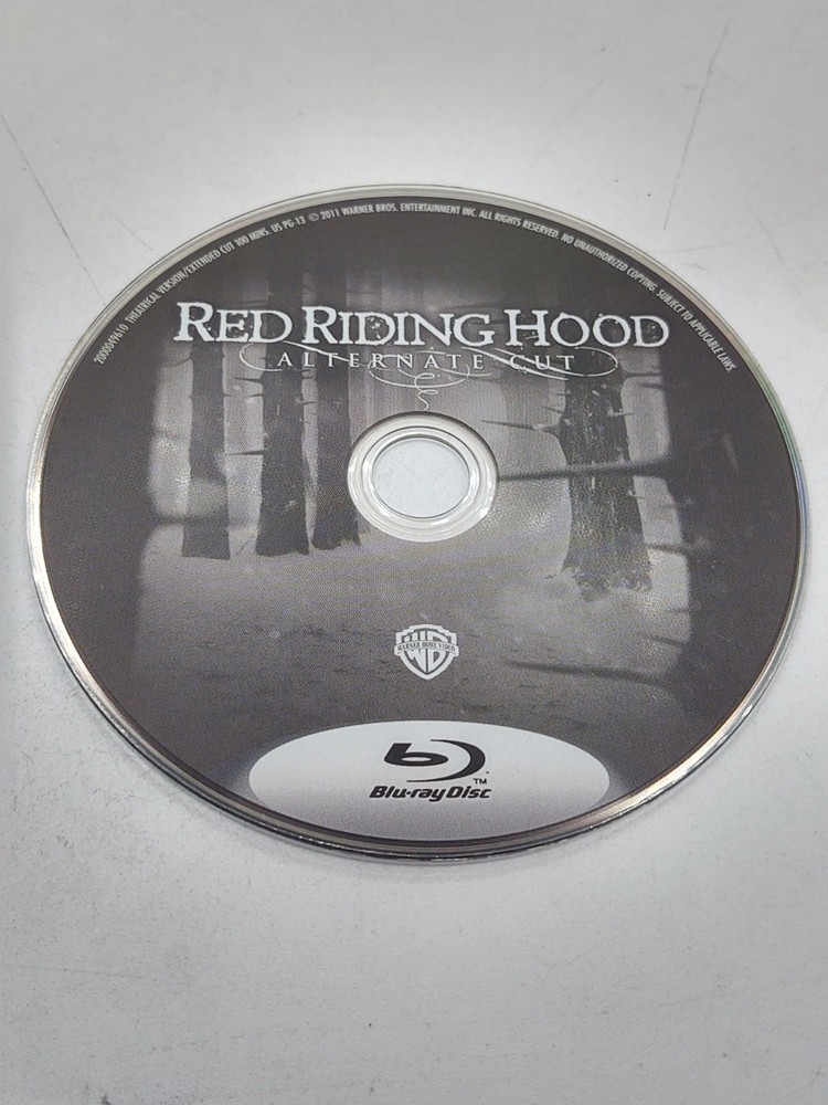 Red Riding Hood Blu Ray Disc Only Used Tested