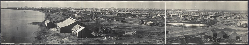 Photo:1914 Panoramic: Mobilization Camp,2nd Div.,Texas City,Texas,1914