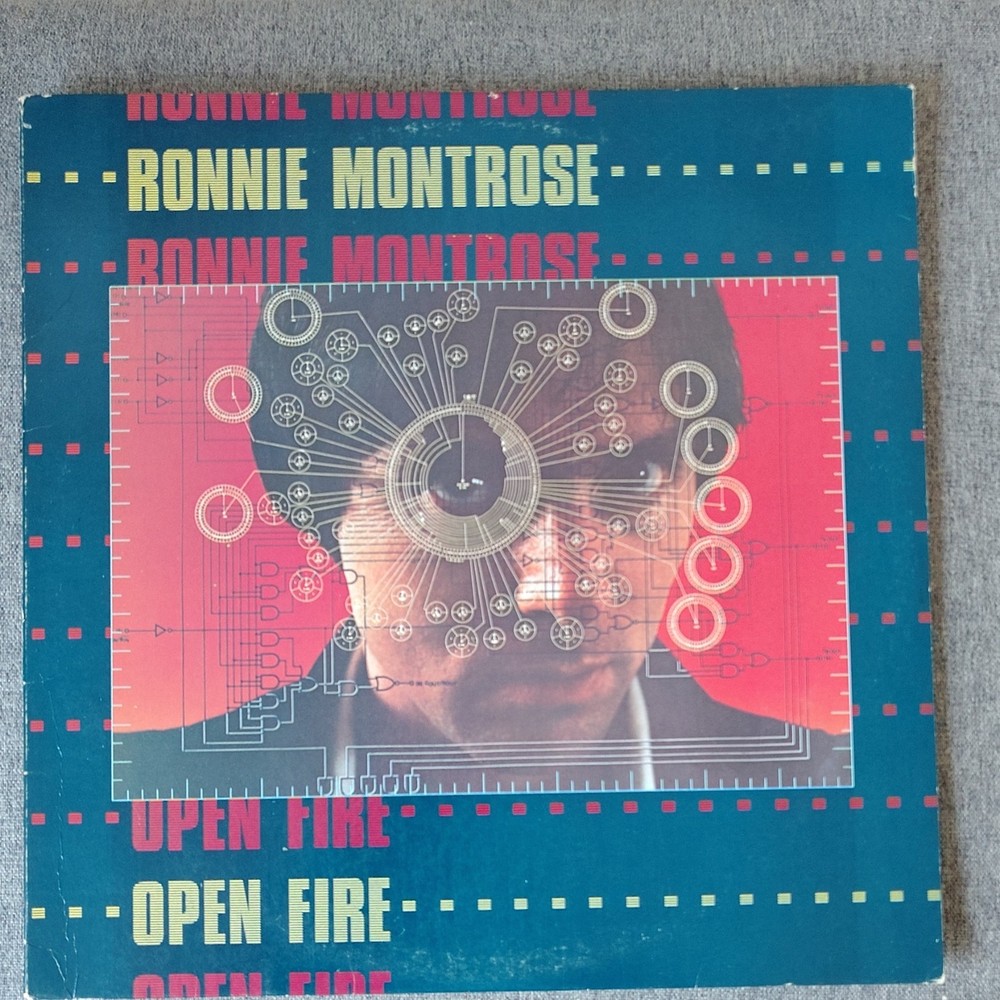 Ronnie Montrose Open Fire LP Vinyl 12