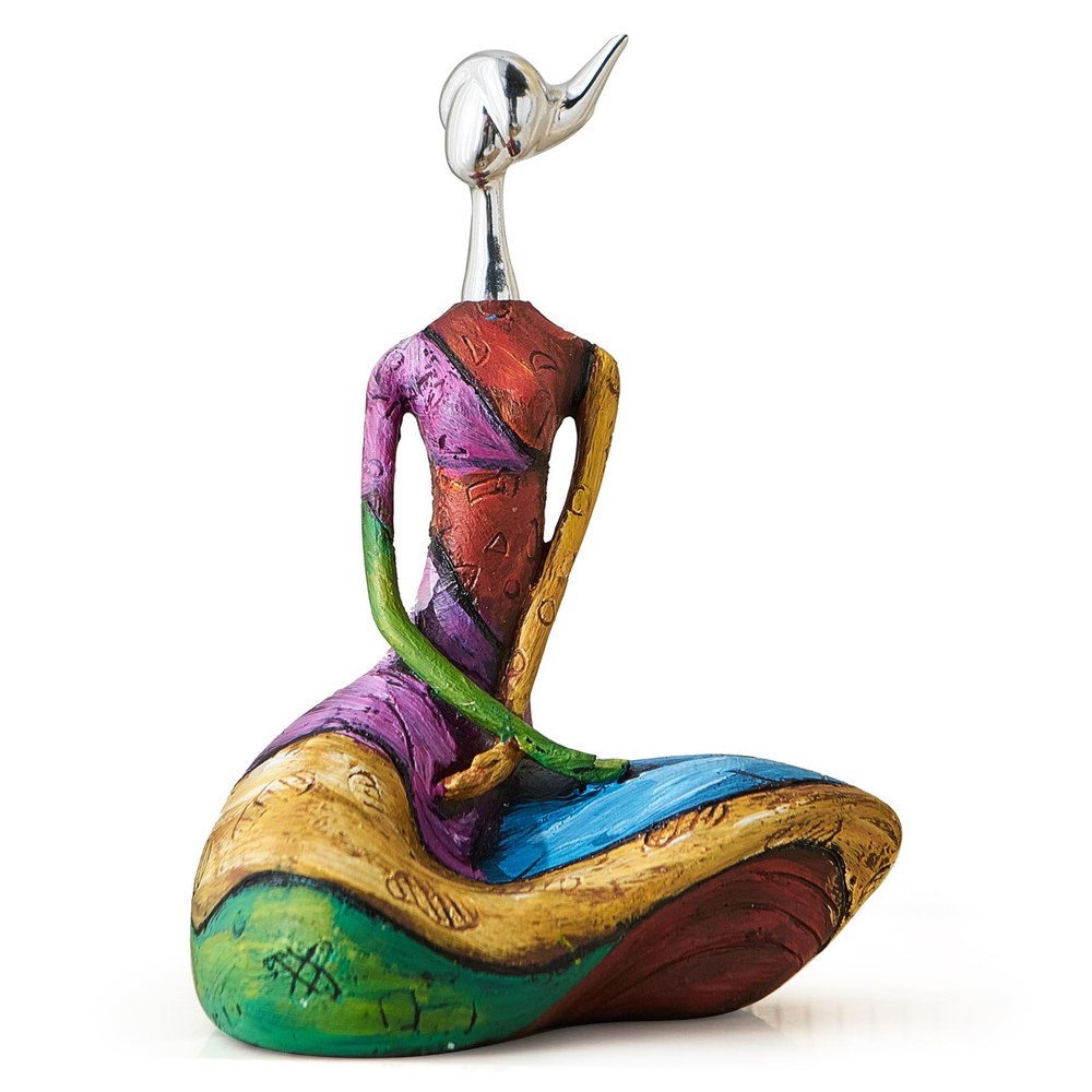 Art Female Sculpture Figurines, Abstract Woman Statue for Home Decor, Modern ...