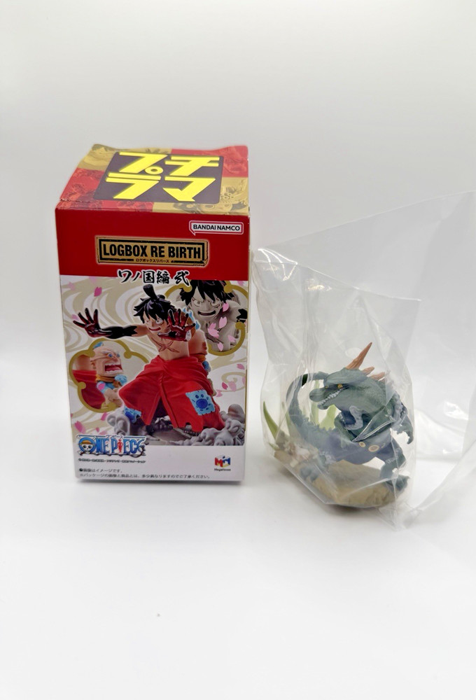 One Piece Wano Edition Drake Figure LOGBOX Rebirth Petitrama Megahouse Bandai