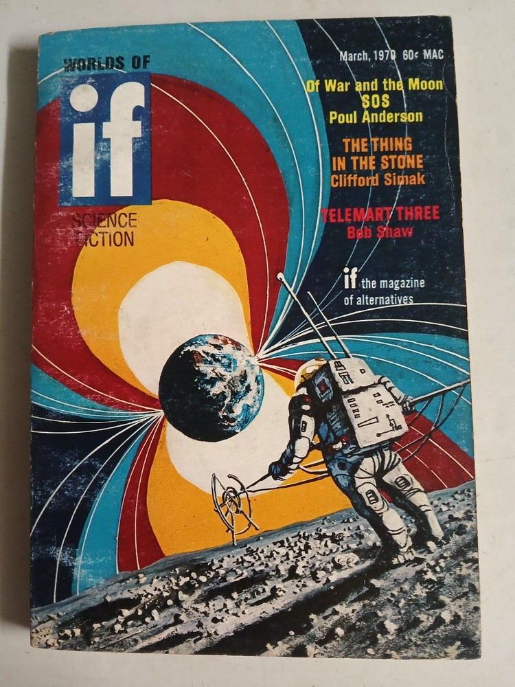 Worlds of if Science Fiction--- March 1970 Vol 20 No 3--very good