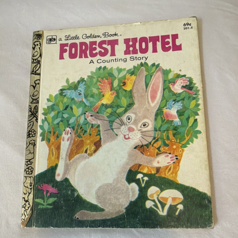 Little Golden Books Forest Hotel by Davis & Benvenuti 1979 Hardcover