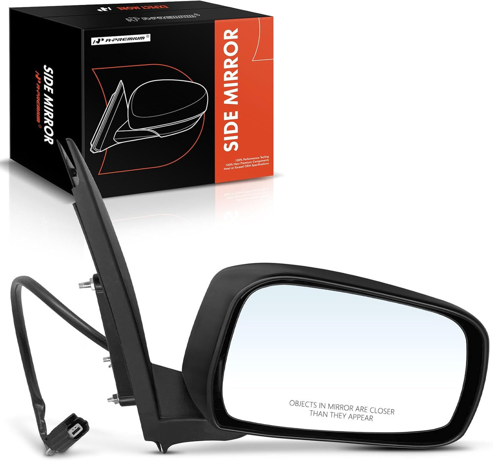 2005-2010 Nissan Pathfinder Passenger Side Power Door Mirror–Compatible