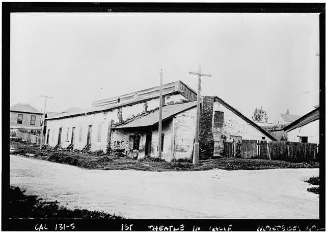 First Theatre in California,Pacific & Scott Streets,Monterey,California,CA,6