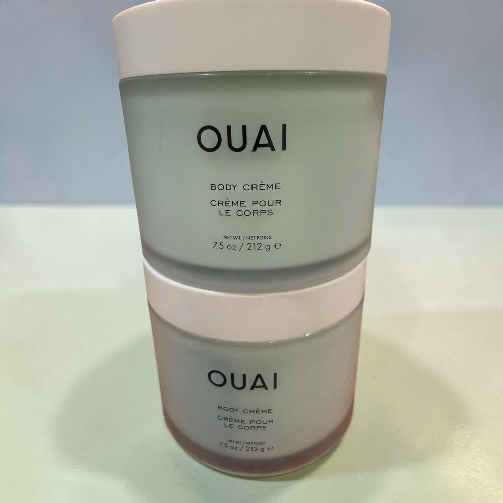 OUAI AUTHENTIC Body Crème 7.5 oz Hydrating Cream - Shibuya Scent 2 Pack