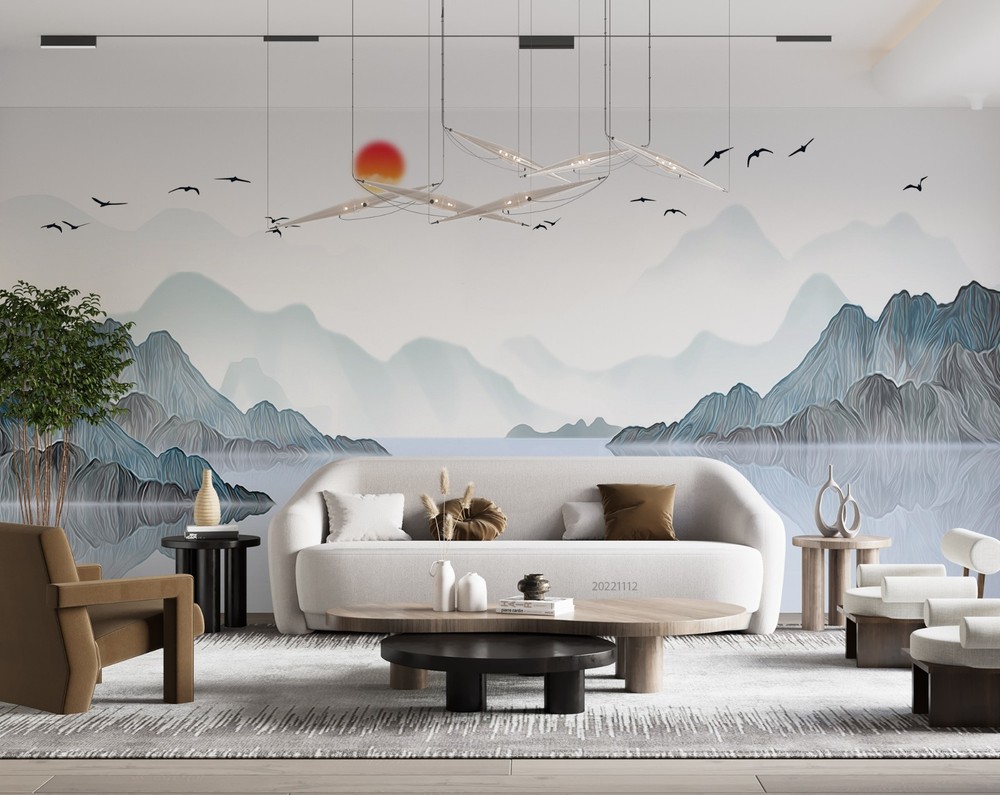 3D Landscape Abstract Painting Wall Murals Wallpaper Murals Wall Sticker