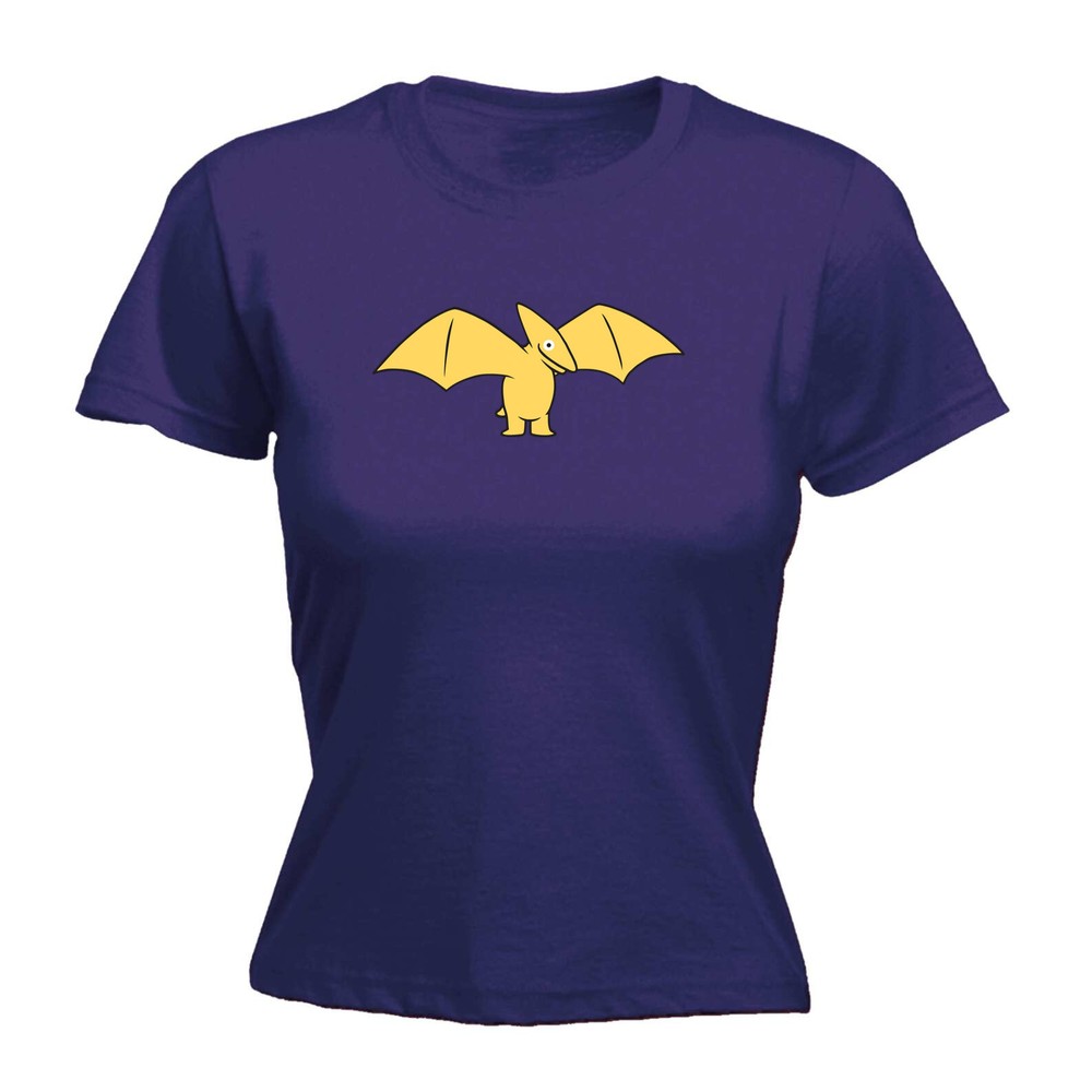 Dinosaur Pterodactyl Ani Mates - Womens T Shirt Funny T-Shirt Gift Novelty