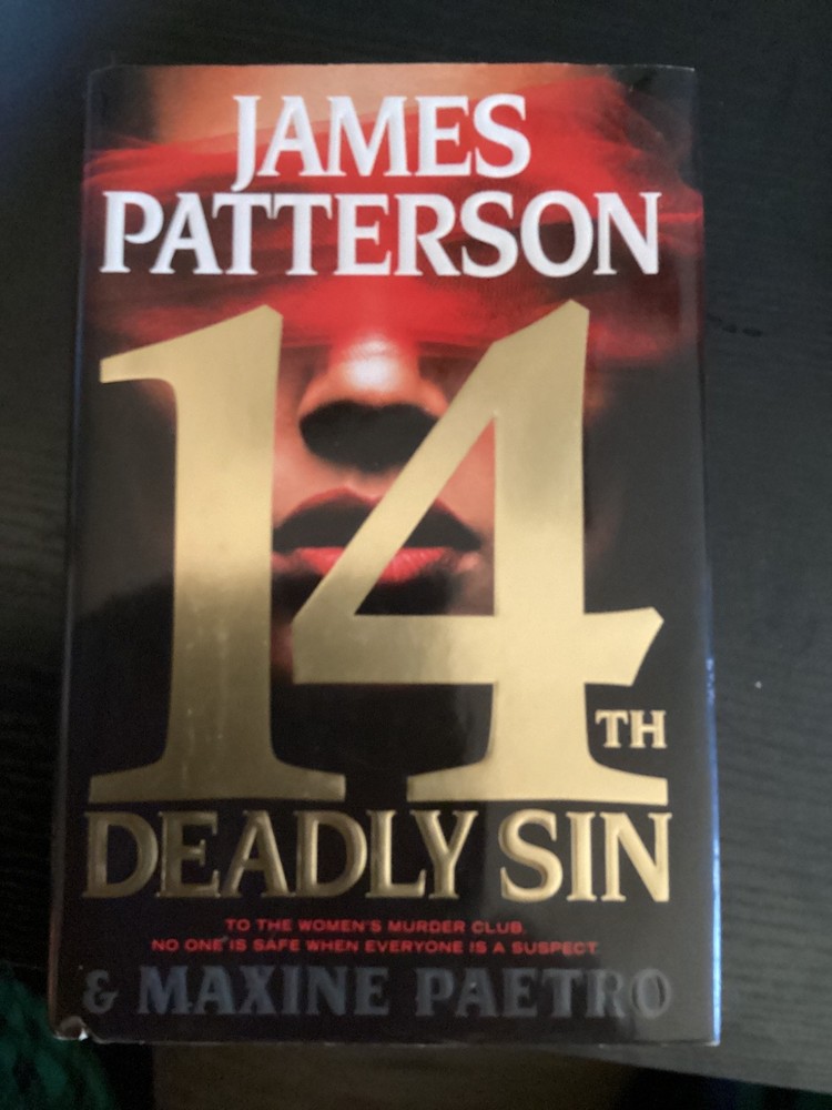 14th Deadly Sin by James Patterson and Maxine Paetro (2015, Hardcover)