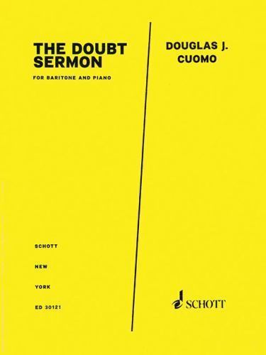 Doubt Sermon from Doubt : Baritone and Piano, Paperback by Cuomo, Douglas J. ...