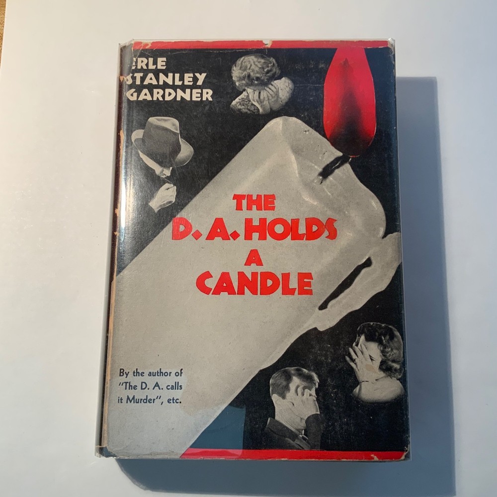 The D.A. Holds A Candle by Erle Stanley Gardner 1939 Grosset & Dunlap, 2nd ed.