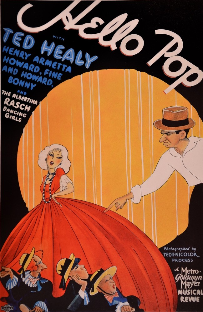 Hello pop, Mayer Musical revue Decorative Poster. Home Graphic Art Design 4012