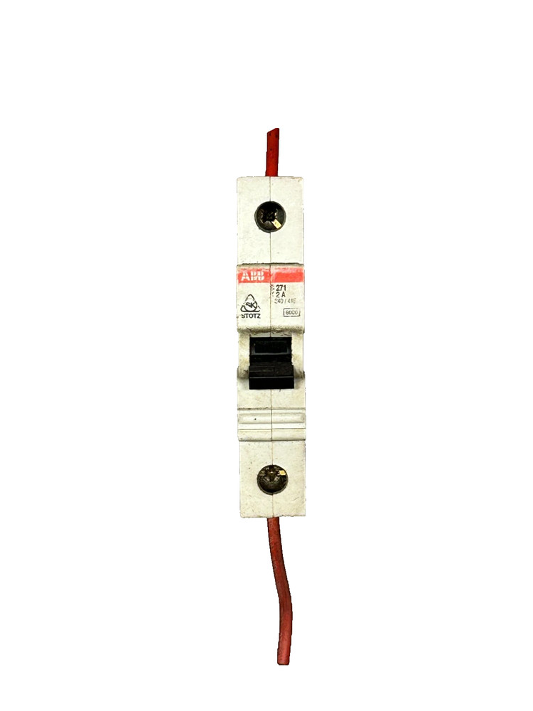 ABB S271 K2A Circuit Breaker 1-Pole 277/480VAC