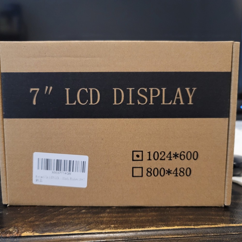 7 Inch Touchscreen Monitor for Raspberry Pi HDMI IPS 1024 X 600 Mini LCD Display