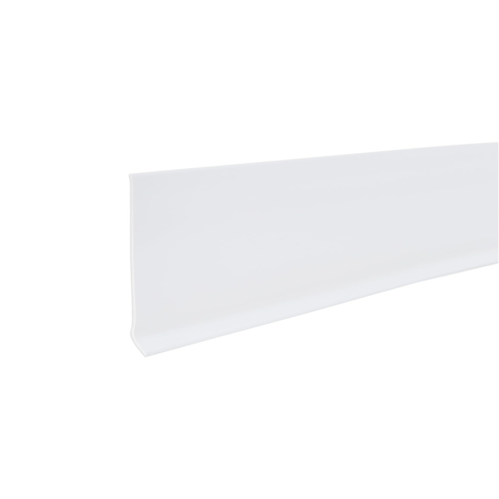 4-Inch x 60-Feet Dry Back Vinyl Wall Base Trim Flexible Durable Molding
