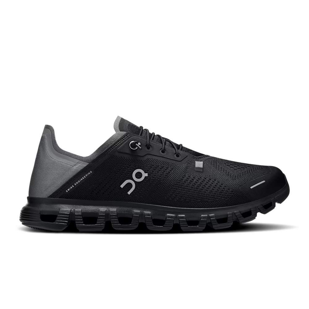 ON Men's Cloud 6 Coast, Black / Rock. Authentic 100%.