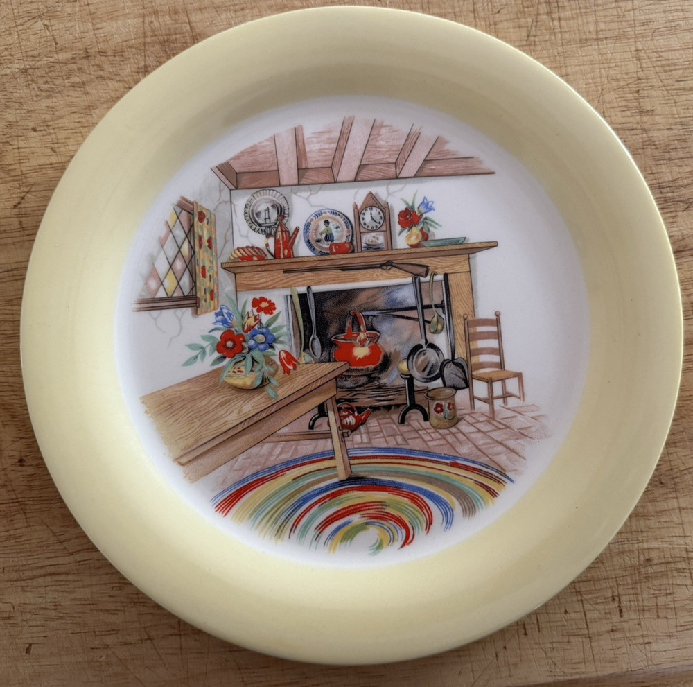 Vintage Homer Laughlin Eggshell Colonial Kitchen Dinner / Salad 9.5
