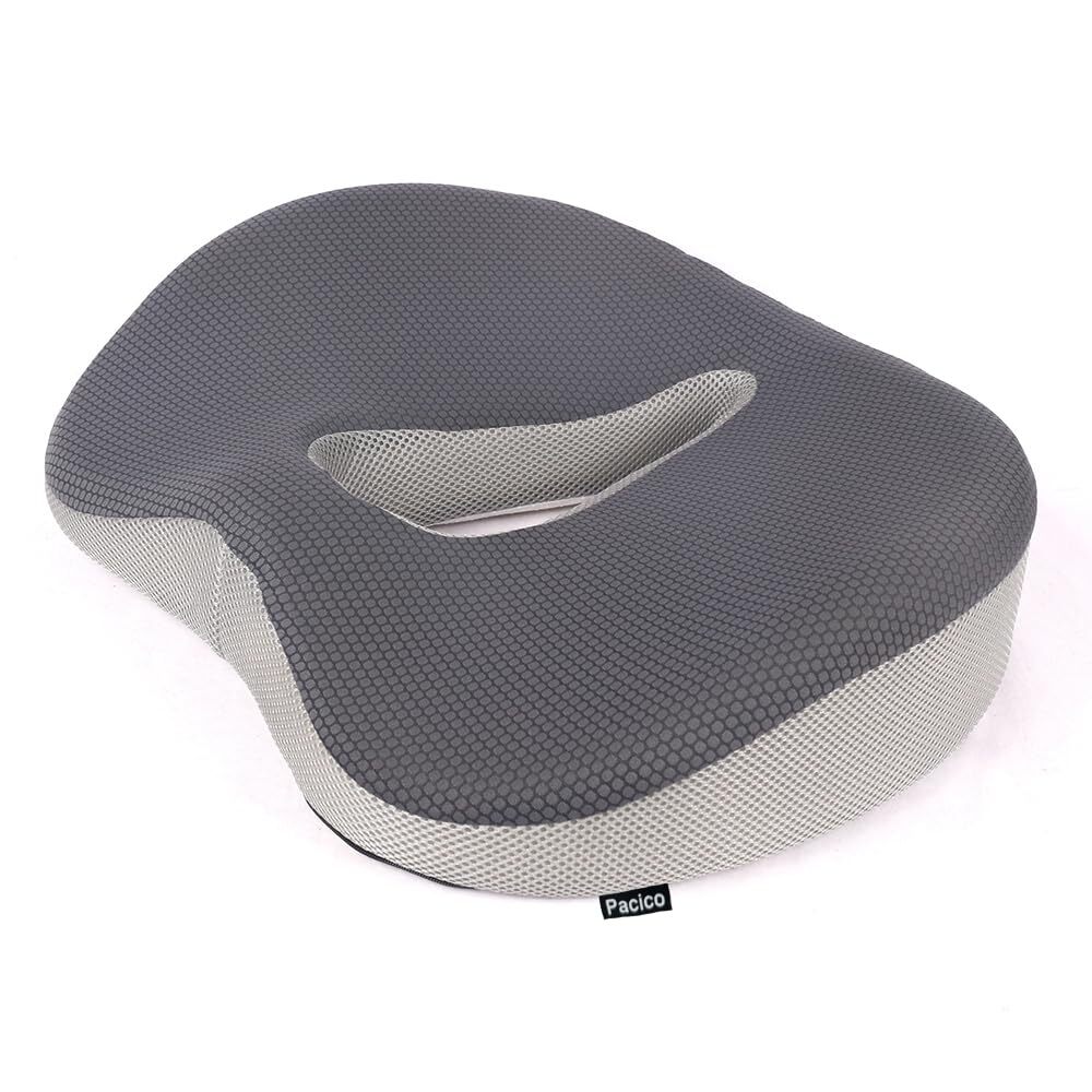 Memory Foam Seat Cushion for Office Chair, Home Chair, Car Seat, Airplane, Wh...