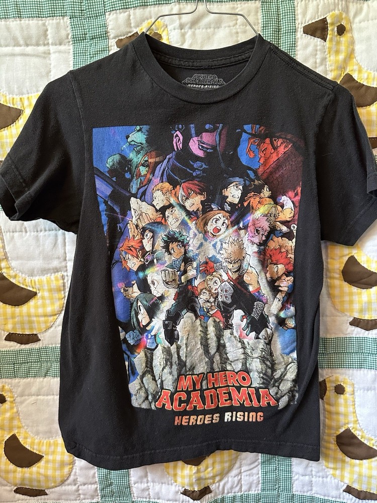My Hero Academia Funimation Black Short Sleeve Shirt Youth XS Anime Manga
