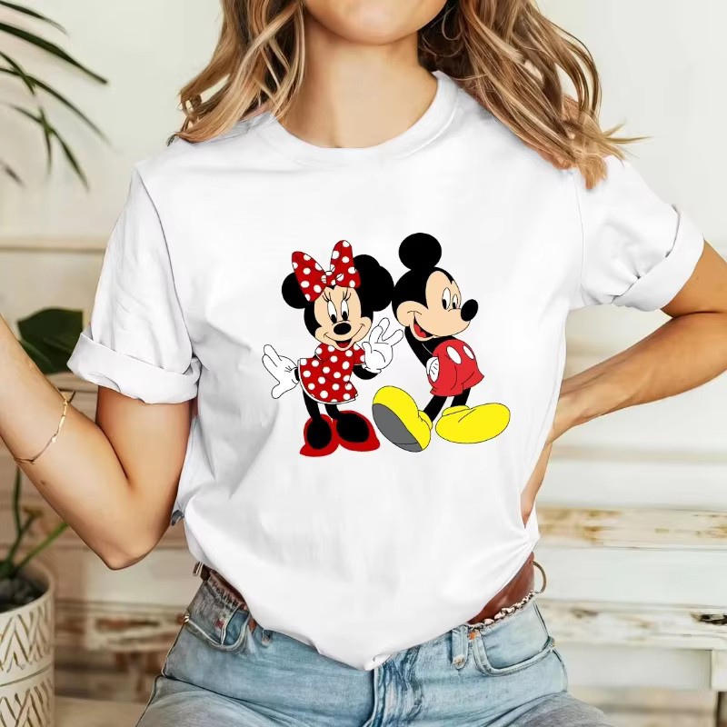 Disney Mickey Mouse And Minnie Mouse Tshirt Women Men Unisex 1