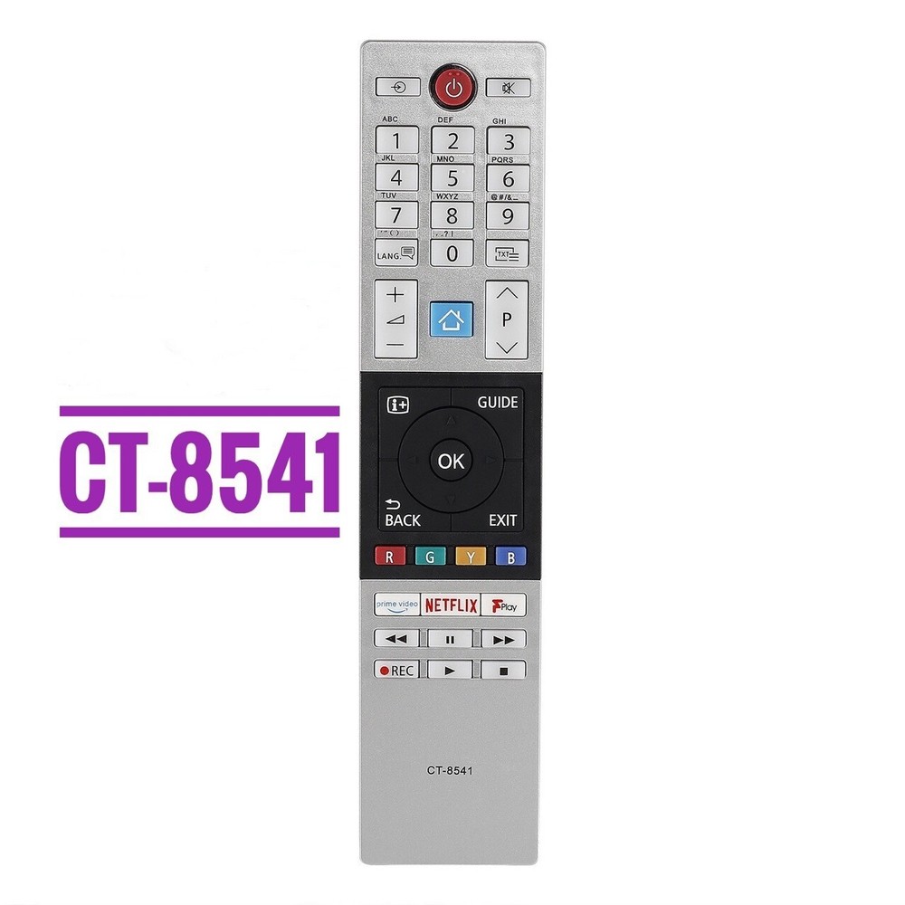 Toshiba TV Remote Replacement CT-8541 with Netflix and Prime Buttons for Smart TVs