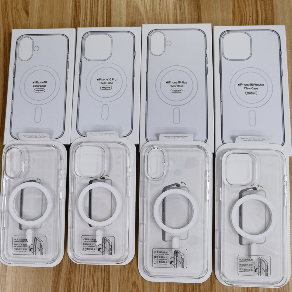 Original Magnetic Case with MagSafe For Apple iPhone 16 15 14 13 Pro Max Plus 12