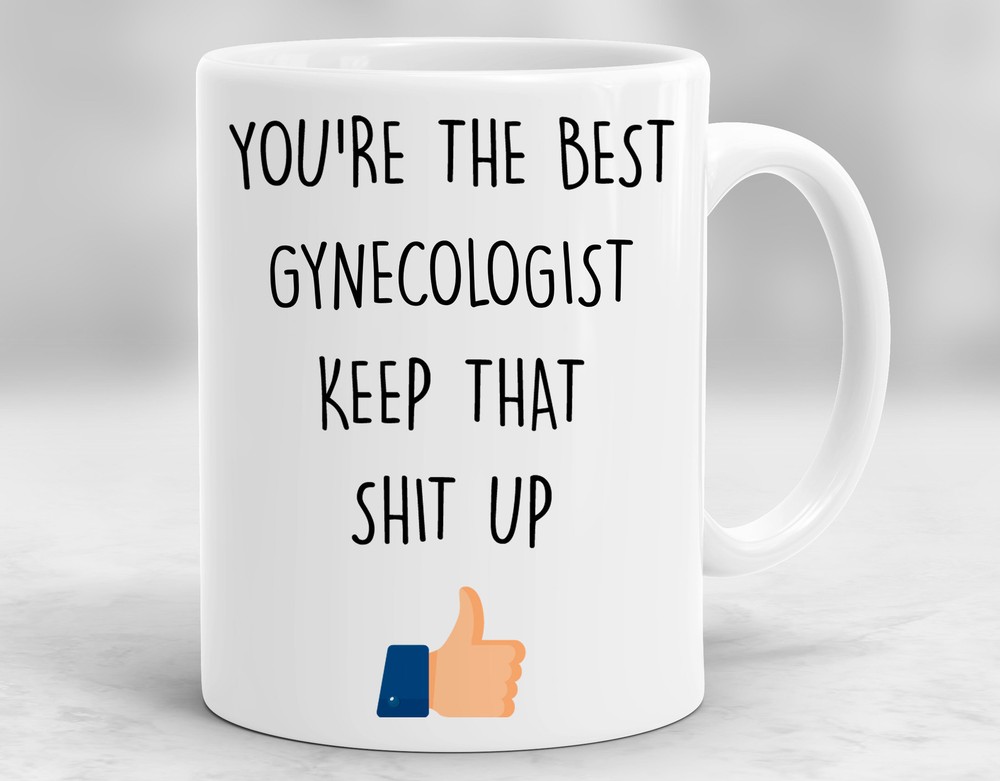 Gynecologist Gift Ideas - Funny Doctor Coffee Mug for OBGYN Specialist  