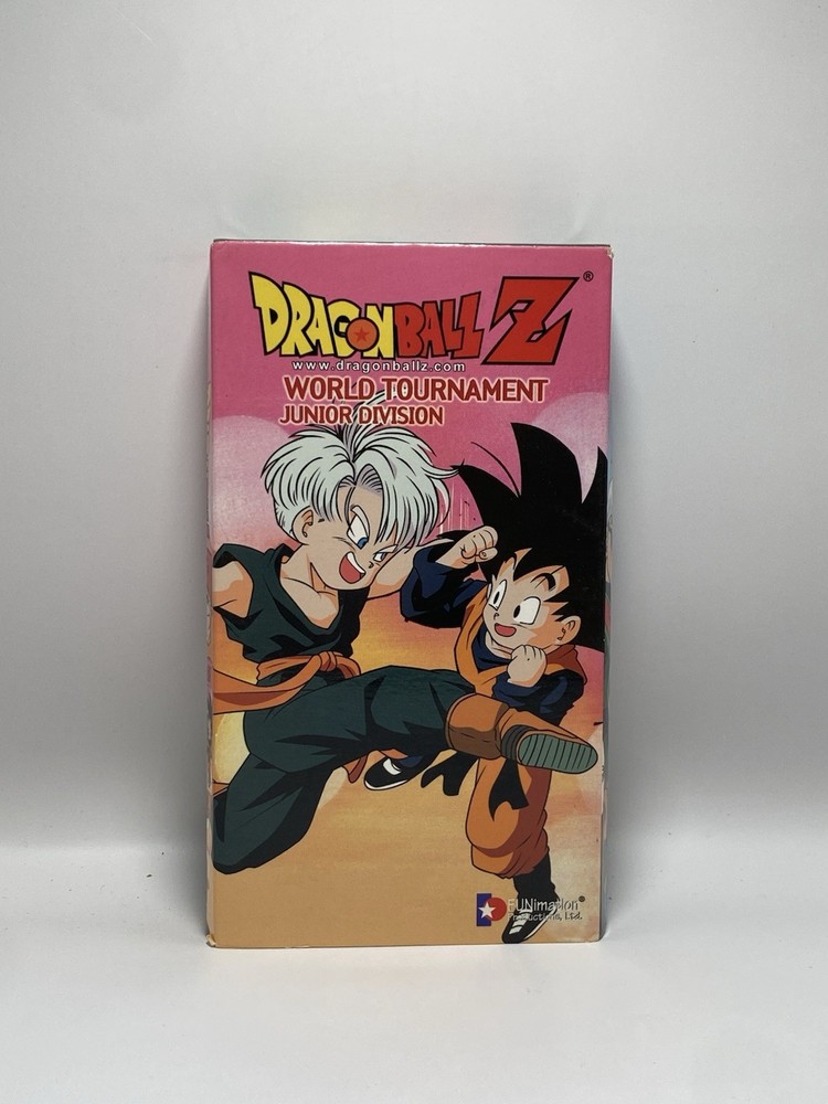 Dragon Ball Z VHS World Tournament Junior Division DBZ Vintage 2001
