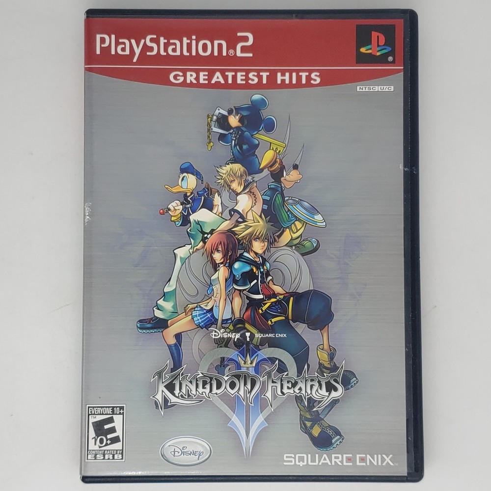 Kingdom Hearts II PlayStation 2 PS2 CIB w Manual Tested Working Good Condition