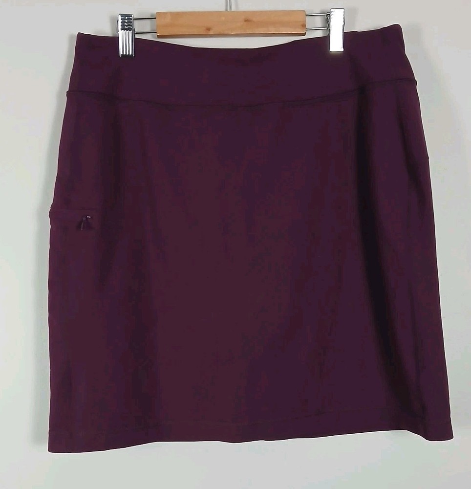 Duluth Trading Skirt Skort Women M Purple Athletic Performance Stretch  Spandex