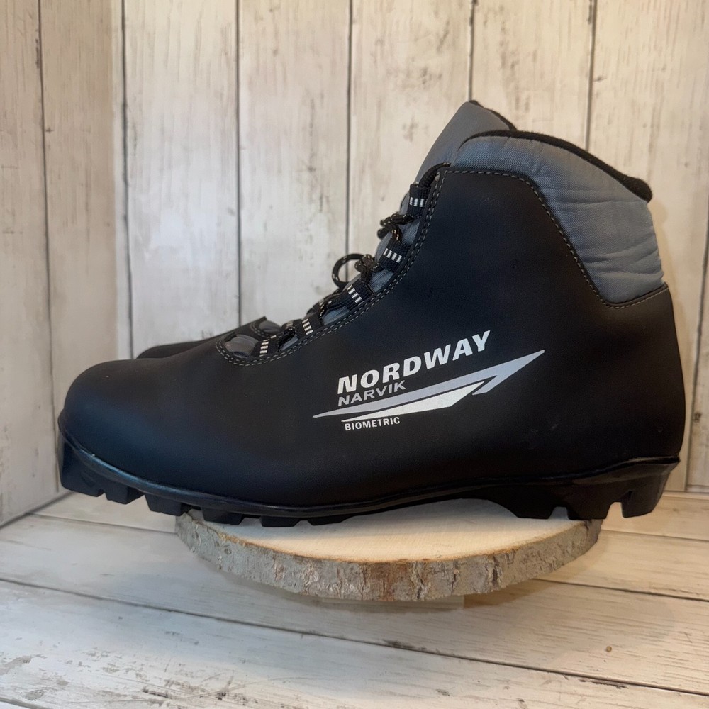 Nordway Narvik Biometric Mens Cross Country Ski Boots Size 45 US 12